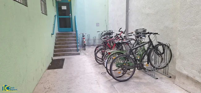 Fahrradabstellbereich im Innenhof