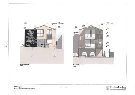 ( Bauprojekt ) !! Baugrund inkl. Baugenehmigung für 3 Wohnungen in Vöcklabruck: mit Garten, Terrasse, 2 Balkonen & 3 Stellplätzen!