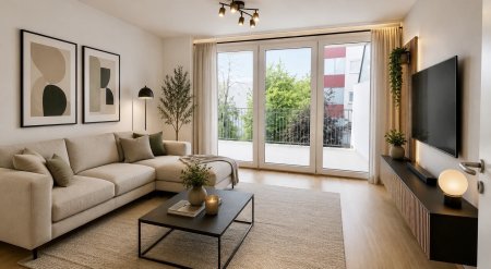 Helle 2-Zimmer-Wohnung mit Balkon, Parkplatz-möglich – auch ideal als WG