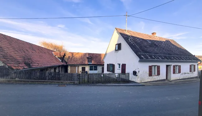 Einfamilienhaus mit Entwicklungspotenzial auf großzügigem Grundstück inklusive Landwirtschaftsflächen und Wald - Titelbild