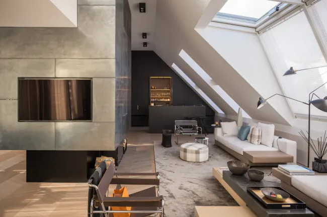 Luxus-Penthouse auf höchstem Niveau // Pack your bags and move in // Ikonisches Design trifft Wiener Spitzenlage - Bild