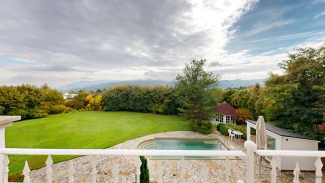 Exklusive klassische Villa mit Panoramablick in Klosterneuburg - Bild