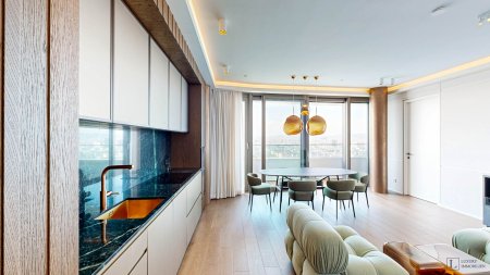 Möblierte Luxuswohnung im Danube Flats, 100 m², 3 Zimmer – Donaustadt, 1220 Wien