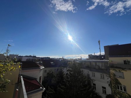 Anlegen oder selbst wohnen mitten in der Stadt! Dachgeschosswohnung mit 2 Terrassen im Trend-Bezirk Margareten in ruhiger Lage
