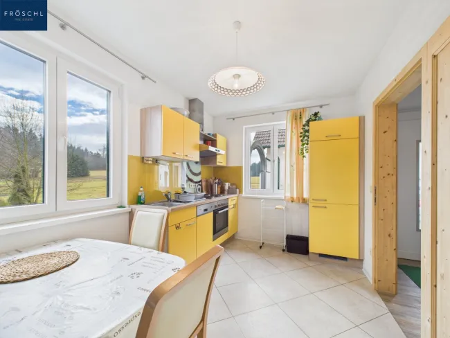 Küche der Ferienwohnung