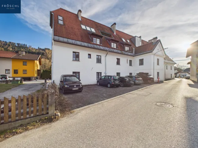 Ansicht der Abstellplätze