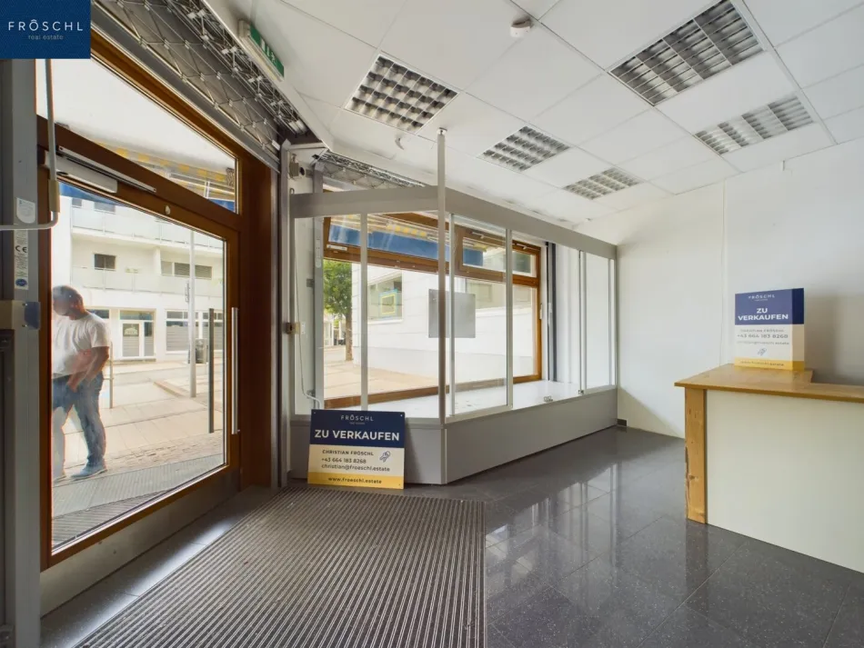 Ansicht Richtung Eingang