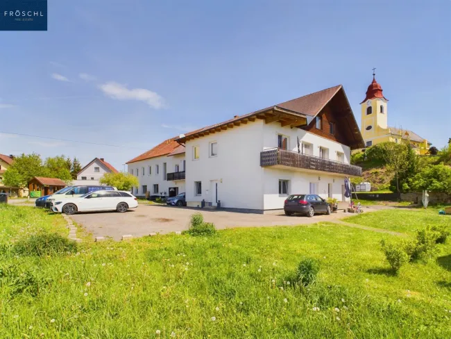 Hausansicht - Richtung Kirche