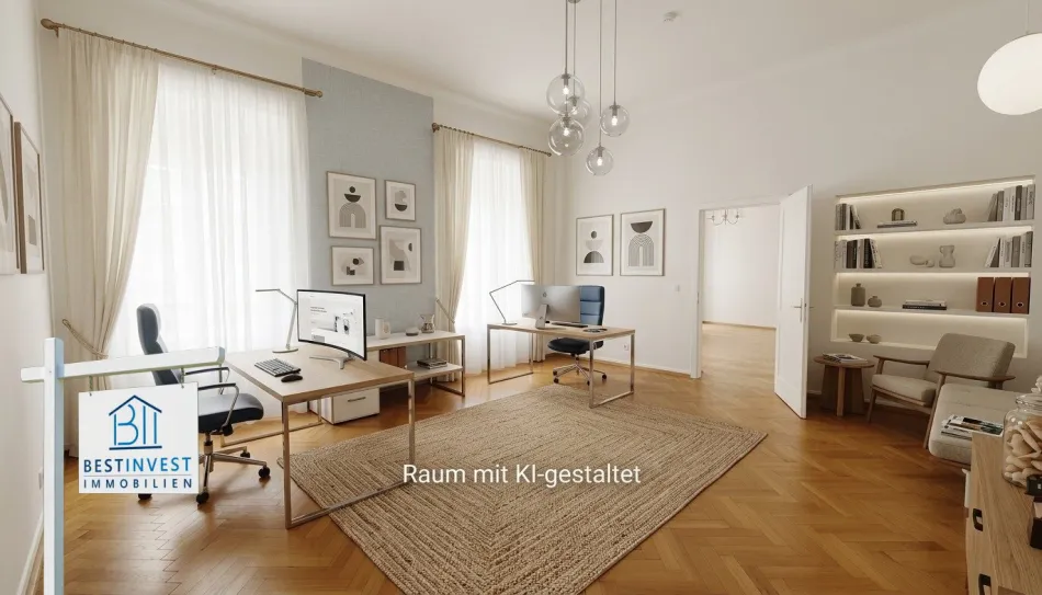 Arbeiten & Wohnen im Edler Altbau - Titelbild