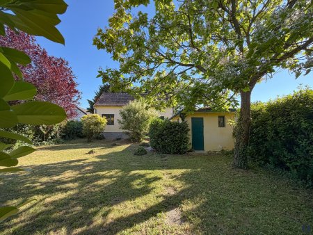 Garten mit Haus und Nebengebäude