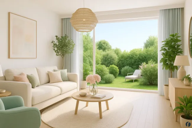 Beispiel Gartenwohnung