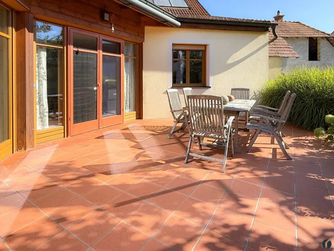 Terrasse im Garten