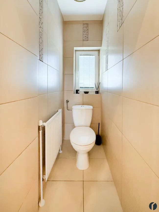 WC im Badezimmer