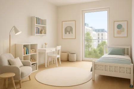 Einrichtungsbeispiel Kinderzimmer
