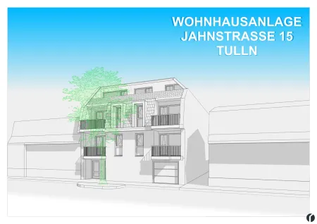 Bebauungsstudie Wohnhausanlage