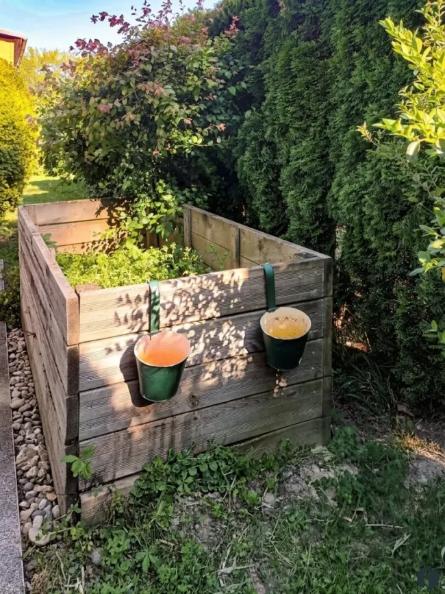 Hochbeet im Garten