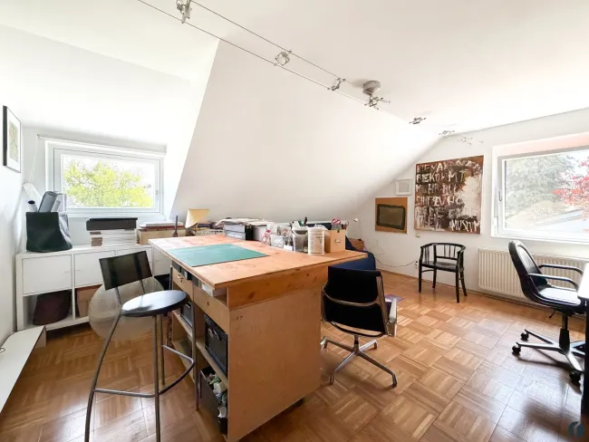 Atelier im Obergeschoss