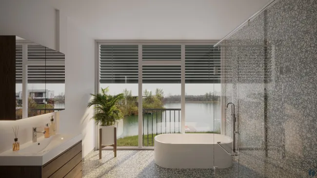 Badezimmer (Visualisierung)