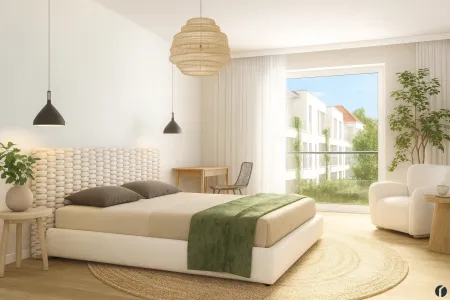 Einrichtungsbeispiel Schlafzimmer