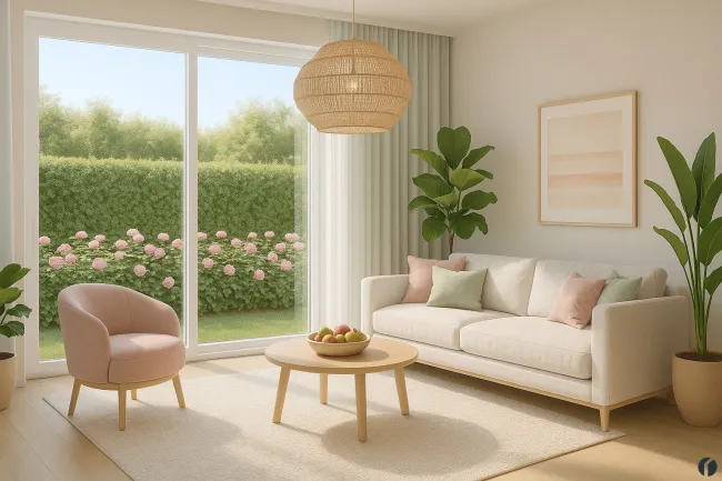 Beispiel Gartenwohnung