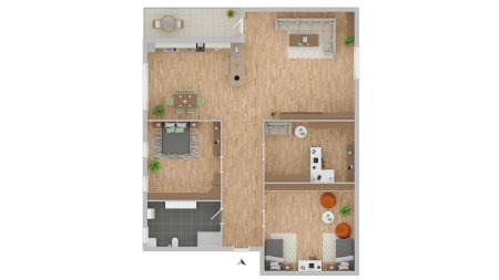 Renovierte 4-Zimmer-Dachgeschoßwohnung in Schwaz (befristet vermietet) Obj. 10434