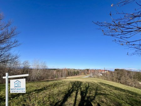 Sonniger Baugrund mit Fernblick im Südburgenland