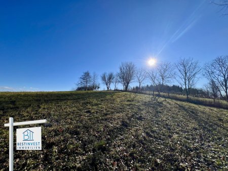 Sonniger Baugrund mit Fernblick im Südburgenland