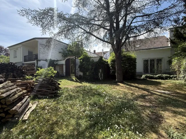 Blick zum rückwärts gelegenen Garten