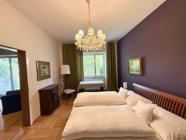 Gartenhaus: Schlafzimmer